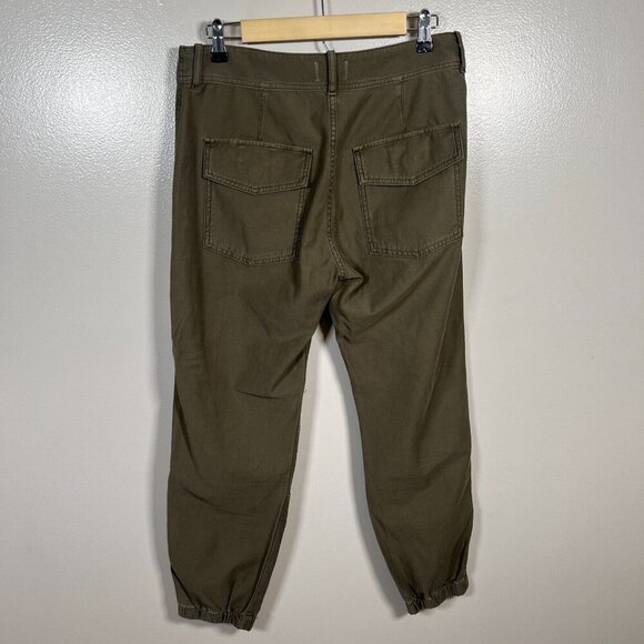 Citizens Of Humanity Agni Utility Jogger Pant Womens Size 27 Green Minimal - Picture 3 of 13